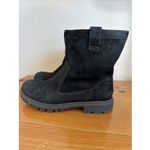 b.o.c Women's‎ Black Suede Fleece Lined Booties Size Photo 1