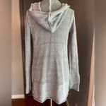 Eddie Bauer Linen Cotton Blend  Blue Women's Cardigan Sweater Hoodie Photo 3