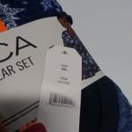 Nautica Blue Snowflake Sleepwear Set 2-piece Pajamas Set Silky Fleece Sz XXL Photo 2