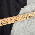 Mon Amie XL Black Lace Cold Shoulder Boho Chic Dolman Batwing Sleeve Romantic Photo 7