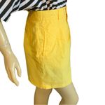 VINTAGE 1980'S CASABLANCA YELLOW HIGH WAIST SHORTS (14) Photo 3