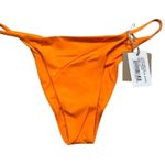 Toast Swim X Free People Signature Stitch Bikini Bottom Nectarine XS Orange Photo 0