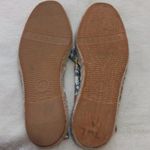 Soludos Multicolored Floral Leaf Print Canvas Jute Slip On Flat Espadrilles Photo 11