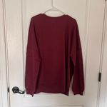 The Flintstones Womens Graphic Sweatshirt Long Sleeve Burgundy‎ Size 1X NWT Red Photo 7