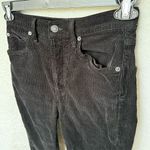 AGOLDE Women's Black Corduroy Jeans Pants Size 26 Casual Button Fly Closure Photo 3