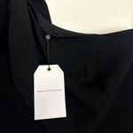 Dress the Population Tiffany One-Shoulder Jumpsuit in Black Size Small NWT Photo 7