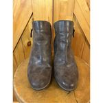 Natural Soul SOUL Naturalizer Women's Haley Ankle Boot, Brown Nubuck, Size 8.5M Wedge Zip Up Photo 1