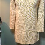 ZARA  Elegant wellow and White Checkered Dress Photo 3