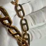 Christian Dior Vintage  CD Logo Gold Tone Bracelet Photo 4
