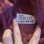 Lacoste Vintage  Izod The Rider Jacket Navy Raincoat Windbreaker Packable Medium Photo 2