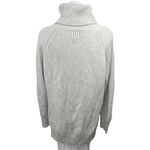 Aritzia Wilfred Free Women's Gray Wool Turtleneck Ribbed Sweater Top Size S Photo 1