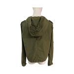 Brandy Melville  Olive Green Utility Jacket Hoodie One Size Photo 2