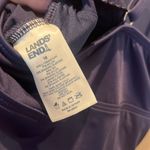 Lands’ End Women’s Navy Blue Underwire Criss cross Tankini Top Size 18 Photo 9