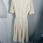 Gal Meets Glam  Women’s Ivory Fit and Flare Short Sleeve Dress Size 4 NWOT Photo 9
