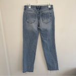 Free People We The Free Jeans Womens 29 Medium Wash Cotton Mid Rise Button Fly Straight Photo 3