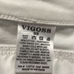 Vigoss  white denim straight legs jeans NWOT Photo 6
