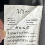 Killy Black Stretch Waist Zip Pocket Ski Snowboarding grip elastic hem Pants Size 8 Photo 15