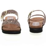 Very Volatile $75 VOLATILE AMYJANE CALF HAIR DOUBLE STRAP MINI FLATFORM SANDAL 9 Photo 2