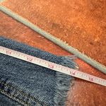 Free People  Distressed Detail Denim Mini Skirt Size 26 Photo 2