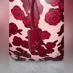 Kate Spade COPY - Brynn Rose Florets Tote Bag Bow Dangle NWT $359 Floral Pink M… Photo 8