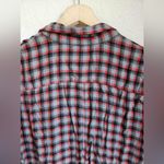 Frank & Eileen  Paul Gray and Red Button Down Long Sleeve Button Down Size Med Photo 3
