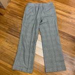 Chico's  Women's Plaid Wide Leg Dress Pants Size 12‎ Career Casual Houndstooth Photo 3