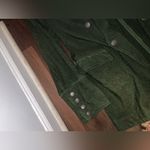 Free People Double-Breasted Chenille long Blazer military boho fall casual $189 Photo 6