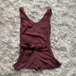 Kendall + Kylie  Rose Toe Front V Back Romper Photo 3