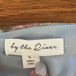 By the River Floral Ruffle Midi Dress Sz L Blue Size L Photo 7