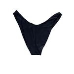 Aerie NWT! Super High Cut Cheekier Plus Bikini Bottom in True Black - Size XXL Photo 5