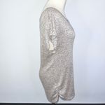 Free Kisses Oatmeal Beige Dolman Sleeve Blouse Top Medium Photo 6