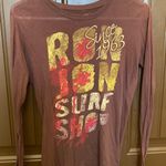 Ron Jon Brown Long Sleeve Top Photo 0