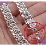 Boutique NEW Solid Curb Cuban Link Bracelet 925 Sterling Silver Statement Jewelry ‎ 8" Photo 7