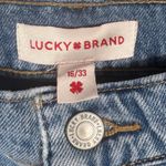 Lucky Brand  Women's Denim Shorts Size 16/33 High Rise Light Wash Photo 1