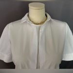ZARA  Classic White Button-Down Shirt (908) Photo 6