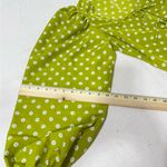 Levi's  Green Floral Tie-Front Blouse Photo 5