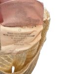 Courreges Vintage Sweater Short Sleeve Ribbed Knit Logo Beige Cream Size 0 XS Yellow Photo 9