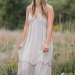 Tan maxi dress Photo 0
