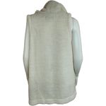 Koolaburra by Ugg Cozy Sherpa Hooded Vest Birch Cream Size Small Sleeveless NWOT Photo 7