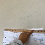 ZARA  Straight Wide Leg‎ Jeans in Ivory White  size 8 Photo 11