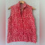 Roseanna  Paris Lightweight Floral Sleeveless Shirt  EU 34/ Us 2 L0805 Photo 0