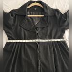 Andree by Unit Vintage 90s Womens Coat Large Black Wool Blend Bell Sleeve BOHO Whimsygoth Photo 9