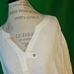 Woman Within NWT  Womens White Long Sleeve Shirt Top Blouse 4X 34/36‎ Photo 2