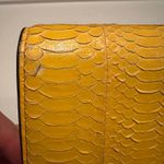 Tory Burch Kira Exotic Envelope Continental Wallet Color Daisy Photo 5