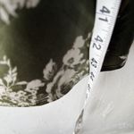 Inspired Hearts Dress Milkmaid Y2k Medium Floral‎ Maxi Cottagecore Puff Sleeve Green Photo 9