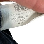 Rock & Republic High Roller Medium Wash High Rise Stretchy Skinny Jeans Size 14 Photo 6