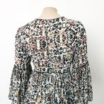 Anthropologie [] Bhanuni By Jyoti Libra Embroidered Floral Print Tunic Dress Sz 8 Photo 5