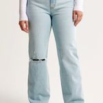 Abercrombie & Fitch Abercrombie High Rise 90s relaxed jean Photo 0