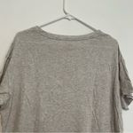 PINK - Victoria's Secret PINK VS VICTORIA'S SECRET Girlfriend Short Sleeve Cropped Tee Oatmeal Hearts L Photo 12