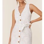 ANDIE  The Navarino Dress in Eyelet White M NWT Photo 1